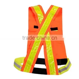 Working Training Reflective Vest Roadway Safety Police Vest Customized thumbnail-2