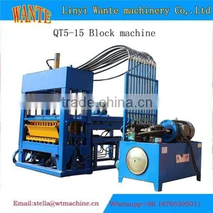 QT5-15 Hydraulic Clay Brick Press Hydraulic Press Machine for Curb Stone thumbnail-1