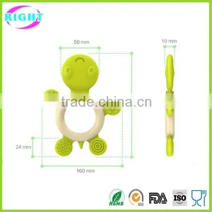 Healthy Baby Teething Tool Silicone Teether thumbnail-5