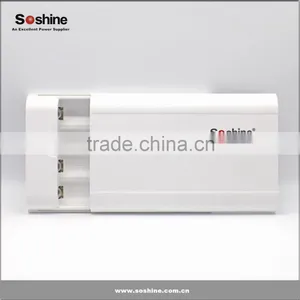 Soshine E3 4*18650 Battery Power Bank DIY Battery Power Bank Box Case thumbnail-2