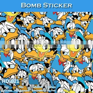 HD-026 CARLIKE Stretchable Sticker Bomb Car Wrap Vinyl Film thumbnail-6