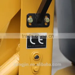 China Best Quality 0.8ton Mini Compact Loader Wheel Loader 08 for Sale thumbnail-4