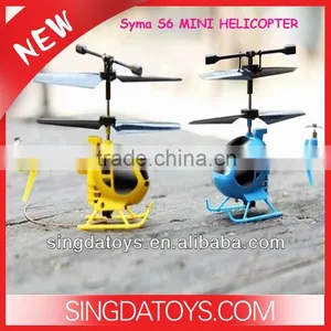 SYMA New Arrived S6 Mini 3CH Palm RC Helicopter With Gyro Super Small Size 8CM Length thumbnail-1