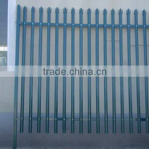 Hot Dipped Galvanized Steel Palisade Fencing thumbnail-5