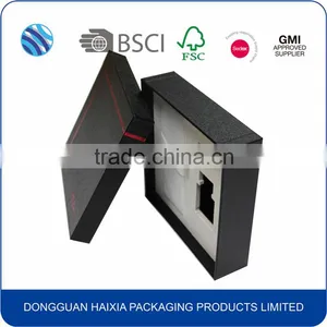 High Quality Competitive Price Custom Black Paper Gift Pen Box thumbnail-2