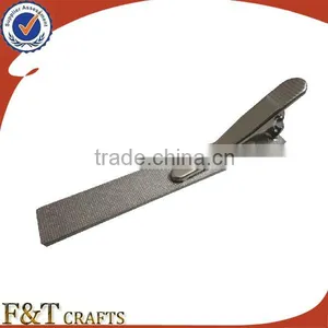 Fashion Plating Pearl Nickle Metal Tie Bar for Your Desgin thumbnail-5