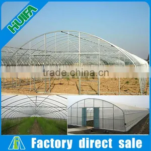 Galvanized Steel Structure Plastic Greenhouse Vegetable Grow Tent thumbnail-1