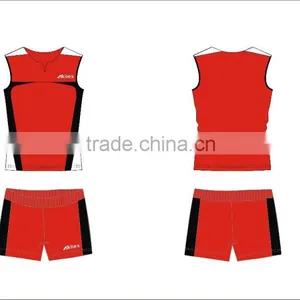 OEM Service Cheap Custom Design Outdoor Sports Volleyball Jerseys/uniforms thumbnail-6