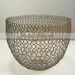 Iron Wire Fruit Bowls thumbnail-1