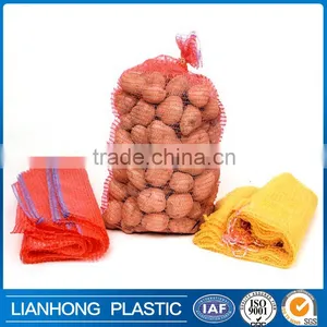 Raschel Packing Bag Fruit and Vegetable Mesh Bag , HDPE Orange Raschel Knitted Net,wholesale Factory PE Raschel Mesh Bag thumbnail-4