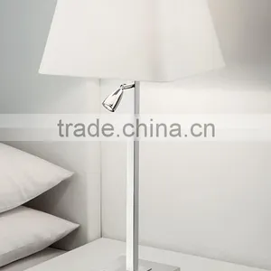 LED Hotel Portable Desk Lamp With 2 On/off Switch Quality Choice thumbnail-1