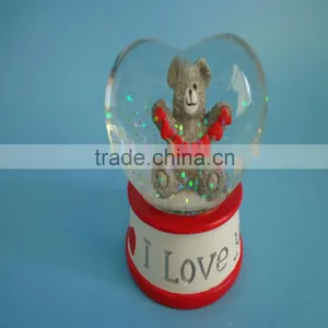 Creative Animal Theme Cow Snow Globe Craft for Home Decoration thumbnail-2
