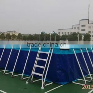 Metal Frame Ground Stand Paddle Inflatable Swimming Pool for CE Quality Choice thumbnail-5