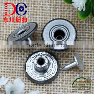 17 MM Single Pin Colored Button With Shirts Button Engraved Logo thumbnail-3