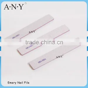 Professional Nail Art Manicure Tools White Color Paper Nailf File Wide Shape thumbnail-1