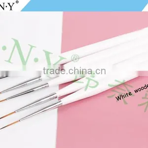 ANY Wood Handle Nail Design Japanese Art Brushes for Nail Care thumbnail-2