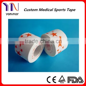 Custom Zinc Oxide Plaster /sport Tape Manufacturer CE FDA ISO Approved thumbnail-1