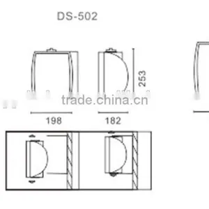 PA System Wall Mount Two Way Speaker thumbnail-4