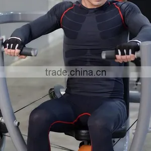 Men's Long Sleeve Sports Training Slim Breathable Quick-dry T-shirt thumbnail-2