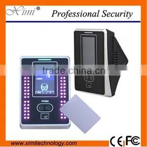 TCP/IP USB Communication Network Mi-fare Card and Infrared Color Camera Wall Time Clock Biometric Face Time Attendance Reader thumbnail-1
