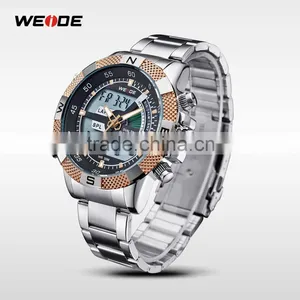 WH1104-7 WEIDE Smart Watch 2014 Design For Men Stainless Steel Watch Big Dial Mans Watch thumbnail-5