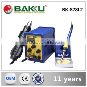 2016 BAKU New Design BK878L2 Welding Machine Double Digital Rework Station Quality Choice thumbnail-2