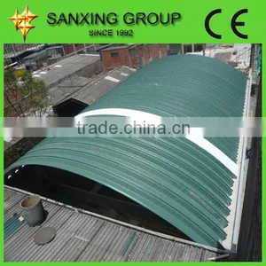 Sanxing Non-Column 42m Span Metal Roof Sheet Forming Machine thumbnail-3