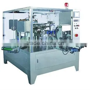 GD6-200C Rotary Pre-made Packing Machine With Feeding Open Filling and Sealing thumbnail-1
