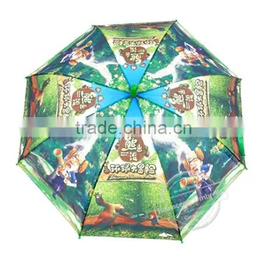 Promotional Child Umbrella Wholesale Cheap Price Auto Open Kids Umbrella thumbnail-3