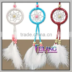 Handmade Feather Wall Car Hanging Dream Catcher Decoration Quality Choice thumbnail-1
