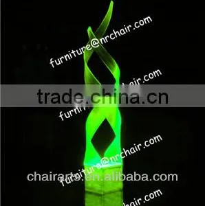 Shanghai Well Designed Event Rental Wedding Banquet Acrylic Led Light Decoration(torch) thumbnail-1
