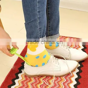 Colorful Printed Plastic Shoe Horns/plastic Shoe Horn/ Custom Shoe Helpers thumbnail-1