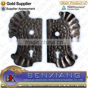 Wrought Iron Security Accessories Wrought Iron Lock Plate thumbnail-1