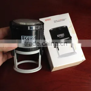 China Suppliers Custom Oval Self Inking Stamp With Black Ink Cartridge thumbnail-6