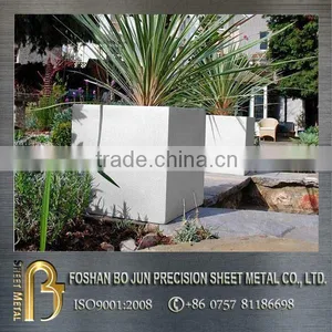 China Wholesaler Customized Garden Outdoor Big Square Planter, Metal Planter Fabrication thumbnail-1