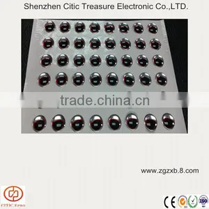 Circle Epoxy Sticker ,3d Sticker Label thumbnail-1