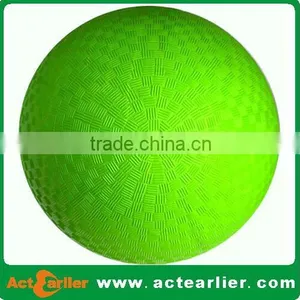 8.5" Rubber Playground Ball With Custom Design thumbnail-2