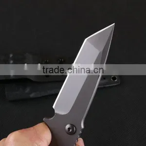OEM Full Tang D2 Steel Military Knife With Survival Rope thumbnail-6