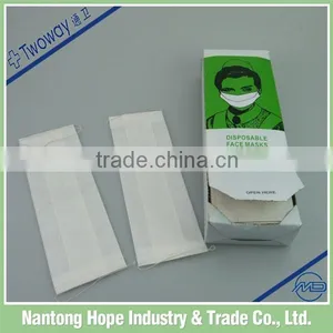 2ply Disposable Paper Face Mask With Elastic Ear-loop thumbnail-1