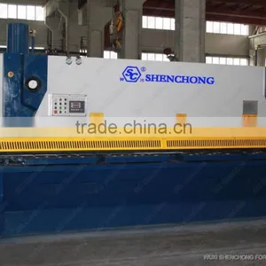 QC11Y-16X4000 Depth Throat Cisailles Guillotine Hydraulique With Carrier Rollers thumbnail-1