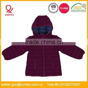 Baby Girls Padded Jakets With Hood RKJ002 thumbnail-1