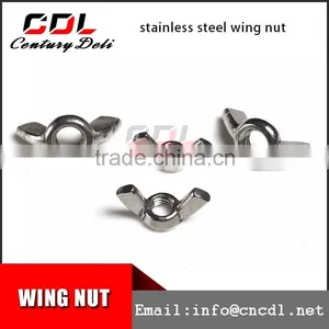 Stainless Steel 304 316 Wing Nut thumbnail-1