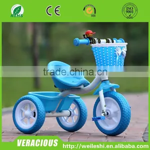 NEW Model Children Manual Ride on Car/ Kids Tricycle for Wholesale thumbnail-1