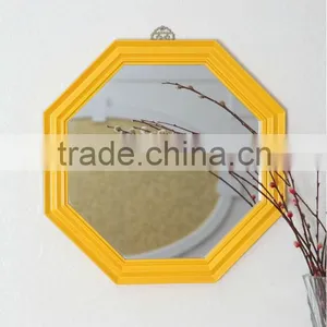 Auspicial Golden Octagonal Wall Mirrors Wholesale thumbnail-1