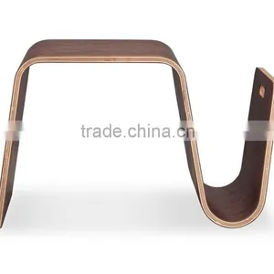 Wood Scando Modern Bendwood Side Table thumbnail-3