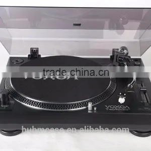 VOXOA T40 Music Hifi Turntable 2016 Audio LP 2 Speed Belt Drive USB REC Turntable thumbnail-4