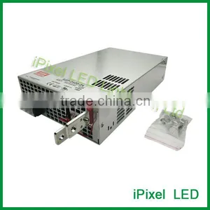 2400W Power Supply With Single Output Meanwell RSP-2400-24 thumbnail-1