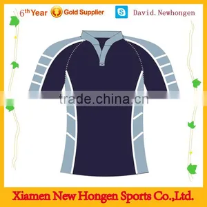 2015 Fiji Custom Latest Rugby Jerseys Design , Wholesale Rugby Shirts thumbnail-1