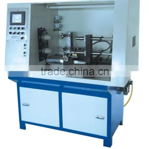 Vacuum Rubber Gasket Cutting Machine/Rubber Ring Cutter/Rubber Sleeve Cutting Machine thumbnail-1