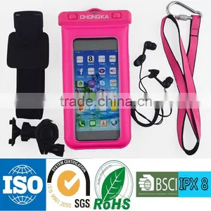 Waterproof Cover Led Light PVC Cell Phone Bag thumbnail-1